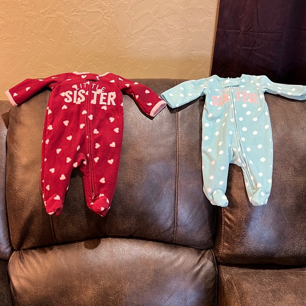 Baby girl sleepers